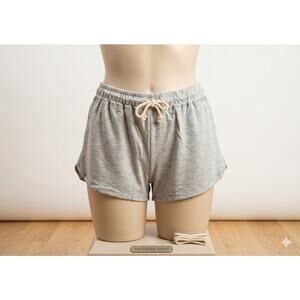 NWT Southern Spirit Heather Grey Smocked Lounge Shorts - Women's Size Medium